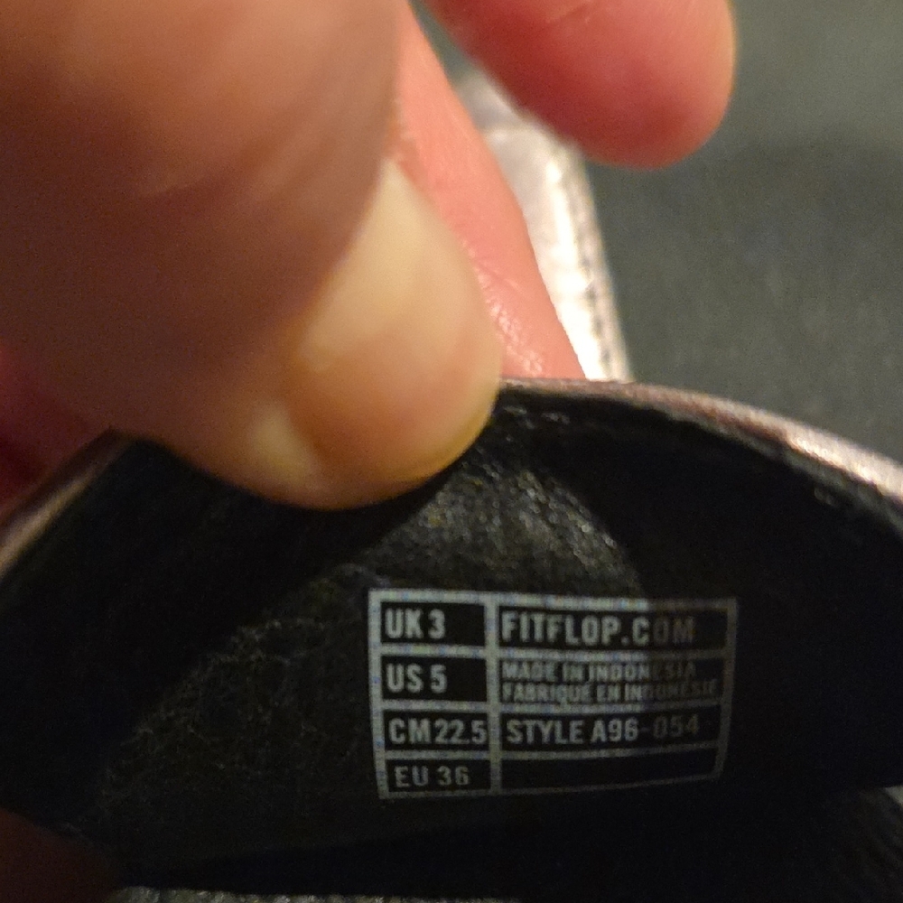 Fitflop Metallic Sandals with Buckle - Picture 3 of 9